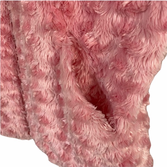 Cejon Pink Faux Fur Vest S M - Picture 4 of 6
